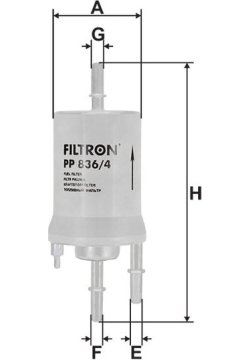 Palivový filter FILTRON PP 836/4