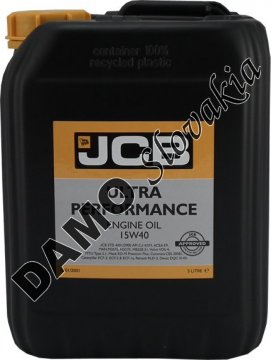 JCB ULTRA PERFORMANCE ENGINE OIL 15W-40 - 5l