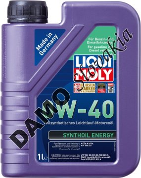 LIQUI MOLY SYNTHOIL ENERGY 0W-40 - 1l