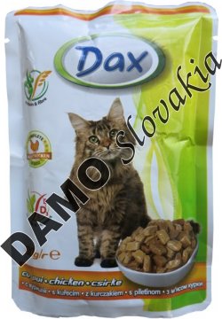 DAX kapsička kuracia pre mačky - 100g