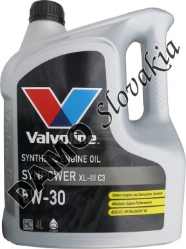 VALVOLINE SYNPOWER XL-III C3 5W-30 - 4l