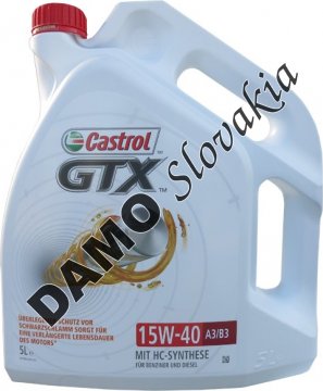 CASTROL GTX 15W-40 - 5l