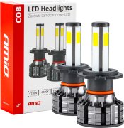 AMIO LED žiarovky H7 séria COB