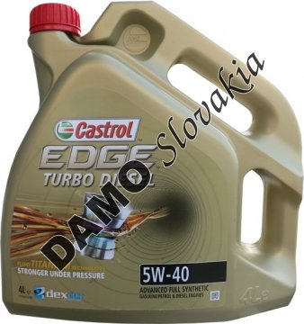 CASTROL EDGE TURBO DIESEL TITANIUM FST 5W-40 - 4l