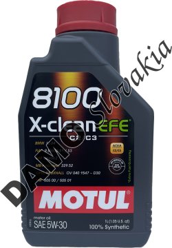 MOTUL 8100 X-CLEAN EFE 5W-30 - 1l