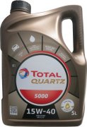 TOTAL QUARTZ 5000 15W-40 - 5l