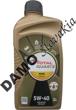 TOTAL QUARTZ 9000 ENERGY 5W-40 - 1l