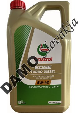 CASTROL EDGE TURBO DIESEL 5W-40 - 5l