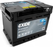 EXIDE PREMIUM 12V 61Ah 600A, EA612