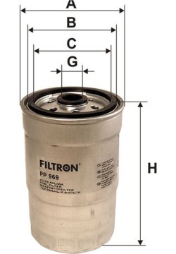 Palivový filter FILTRON PP 969