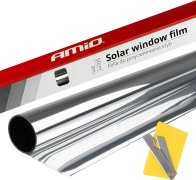 AMIO fólia na okná Dark Silver 0,5x3m 15%