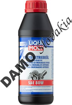 LIQUI MOLY hypoidný prevodový olej 80W - 500ml