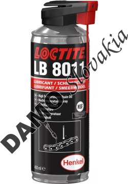 LOCTITE LB 8011 400ml - mazivo na reťaze, vysokoteplotné