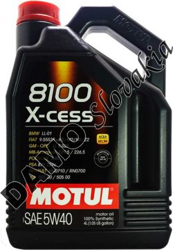 MOTUL 8100 X-CESS 5W-40 - 4l