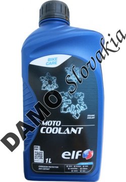 ELF MOTO COOLANT ORGANIC - chladiaca kvapalina pre motocykle - 1l