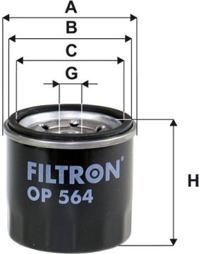 Olejový filter FILTRON OP 564