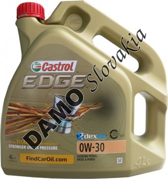 CASTROL EDGE 0W-30 - 4l
