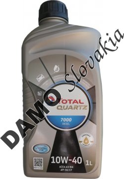 Total Quartz 7000 Diesel 10W-40, 1L
