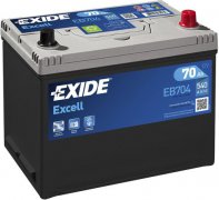 EXIDE EXCELL 12V 70Ah 540A, EB704