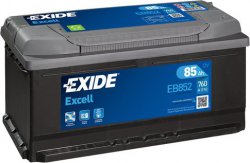 EXIDE EXCELL 12V 85Ah 760A, EB852