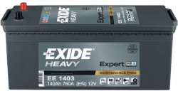 EXIDE EXPERT HVR 12V 140Ah 760A, EE1403