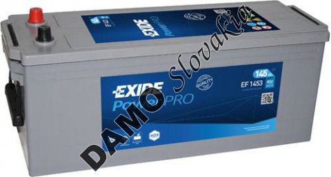 EXIDE PROFESSIONAL POWER HDX 12V 145Ah 900A, EF1453