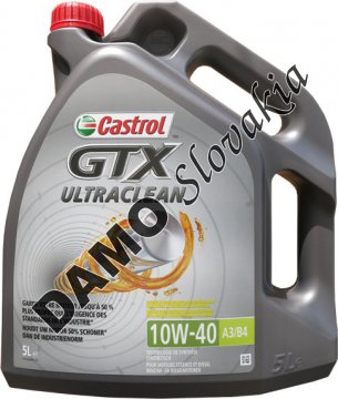 CASTROL GTX ULTRACLEAN 10W-40 - 5l