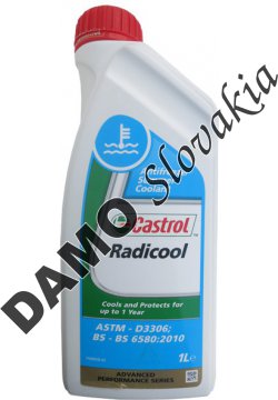 CASTROL RADICOOL - 1l, nemrznúca kvapalina, modrá