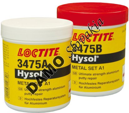 Loctite 3475 500g - metal set A1, s hliníkovým plnivom