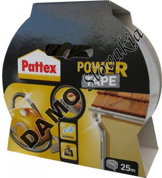 Pattex Power Tape 25m - strieborná univerzálna lepiaca páska