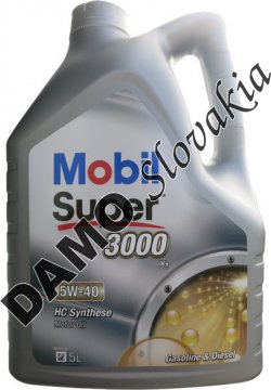 MOBIL SUPER 3000 X1 5W-40 - 5l