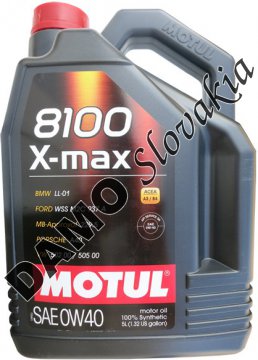 MOTUL 8100 X-MAX 0W-40 - 5l