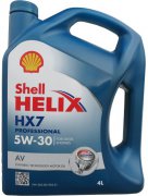 SHELL HELIX HX7 PROFESSIONAL AV 5W-30 - 4l
