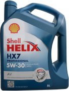 SHELL HELIX HX7 PROFESSIONAL AV 5W-30 - 5l
