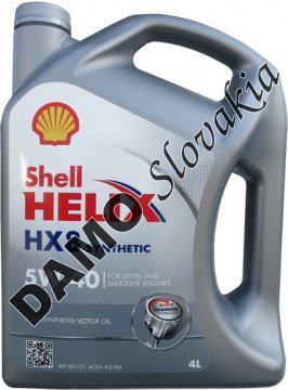 SHELL HELIX HX8 5W-40 - 4l