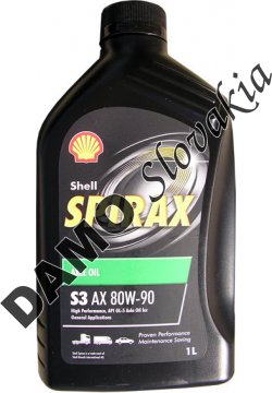 SHELL SPIRAX S3 AX 80W-90 - 1l
