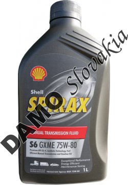 SHELL SPIRAX S6 GXME 75W-80 - 1l
