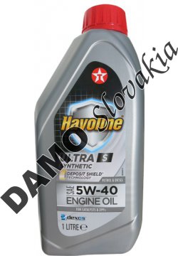 TEXACO Havoline Ultra S 5W-40 - 1l