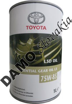 TOYOTA DIFFERENTIAL GEAR OIL LX 75W-85 - 1l