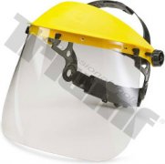 Ochranný štít na tvár (žlý+transparentný)