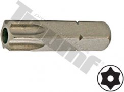 bit torx vŕtaný T45H-30L-8mm driek, materiál S2, vhodné do sád 150,171,176 dielnych