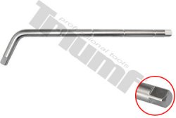 ND 1/2" teleskopická časť ku kľúču pk 1924, vyhnutá 105°, 300mm dlhá