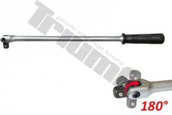 Trhací kľúč 1/2", 25 mm,  kĺbový 450 mm