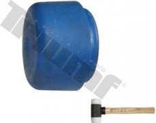 Vymeniteľná hlava, materiál - mäkčená guma (tvrdosť HR 55), pre vyklepávacie kladivo 43230