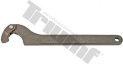 Kĺbový hákový kľúč pre matice 35-60 mm, dĺžka 175 mm