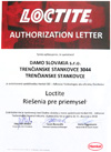 Autorizačný list LOCTITE